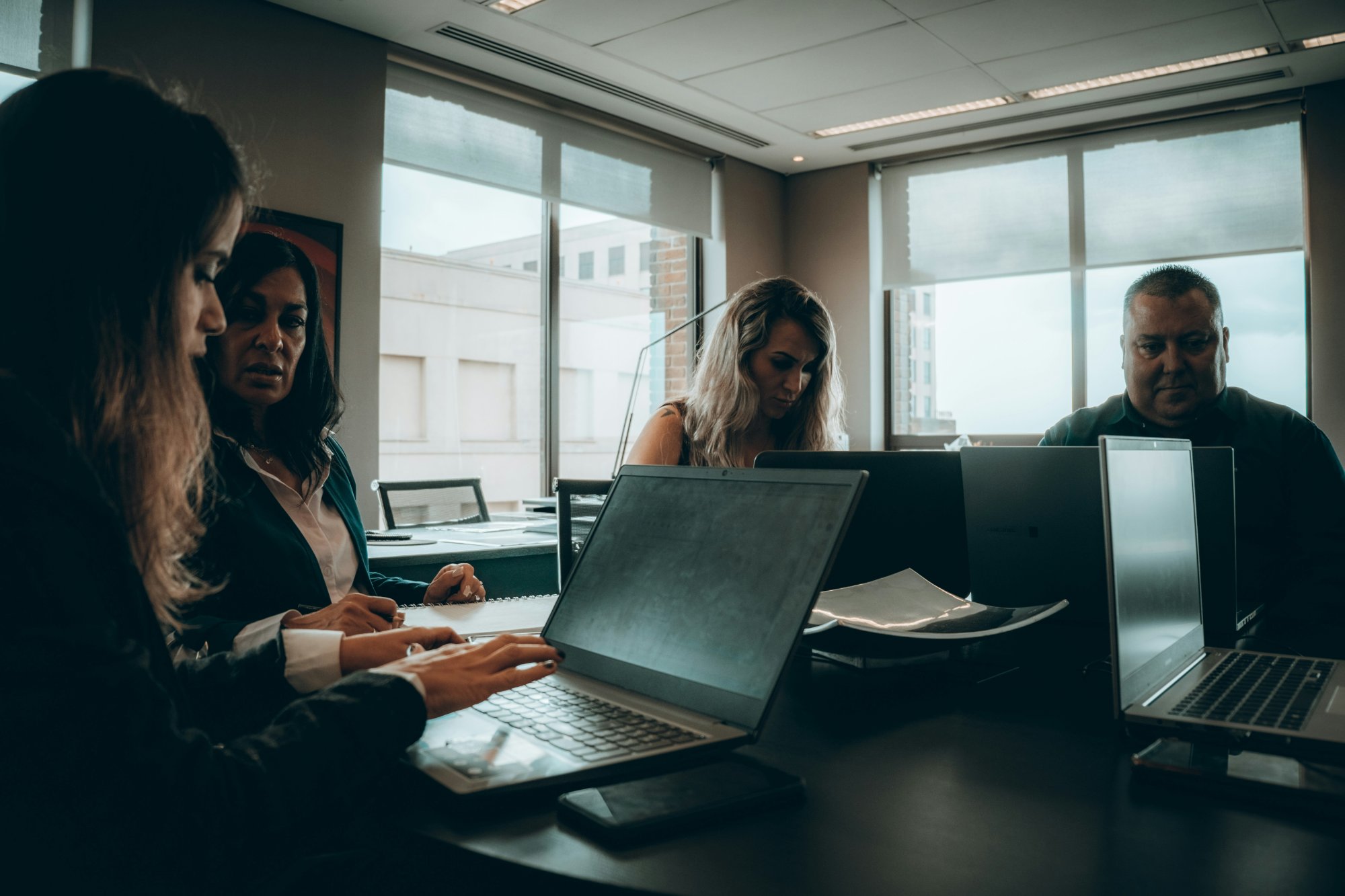 Captrivo team reviewing applications